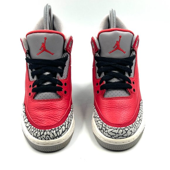 Air Jordan 3 Retro SE GS 'Unite' - Fire Red - Picture 4 of 10
